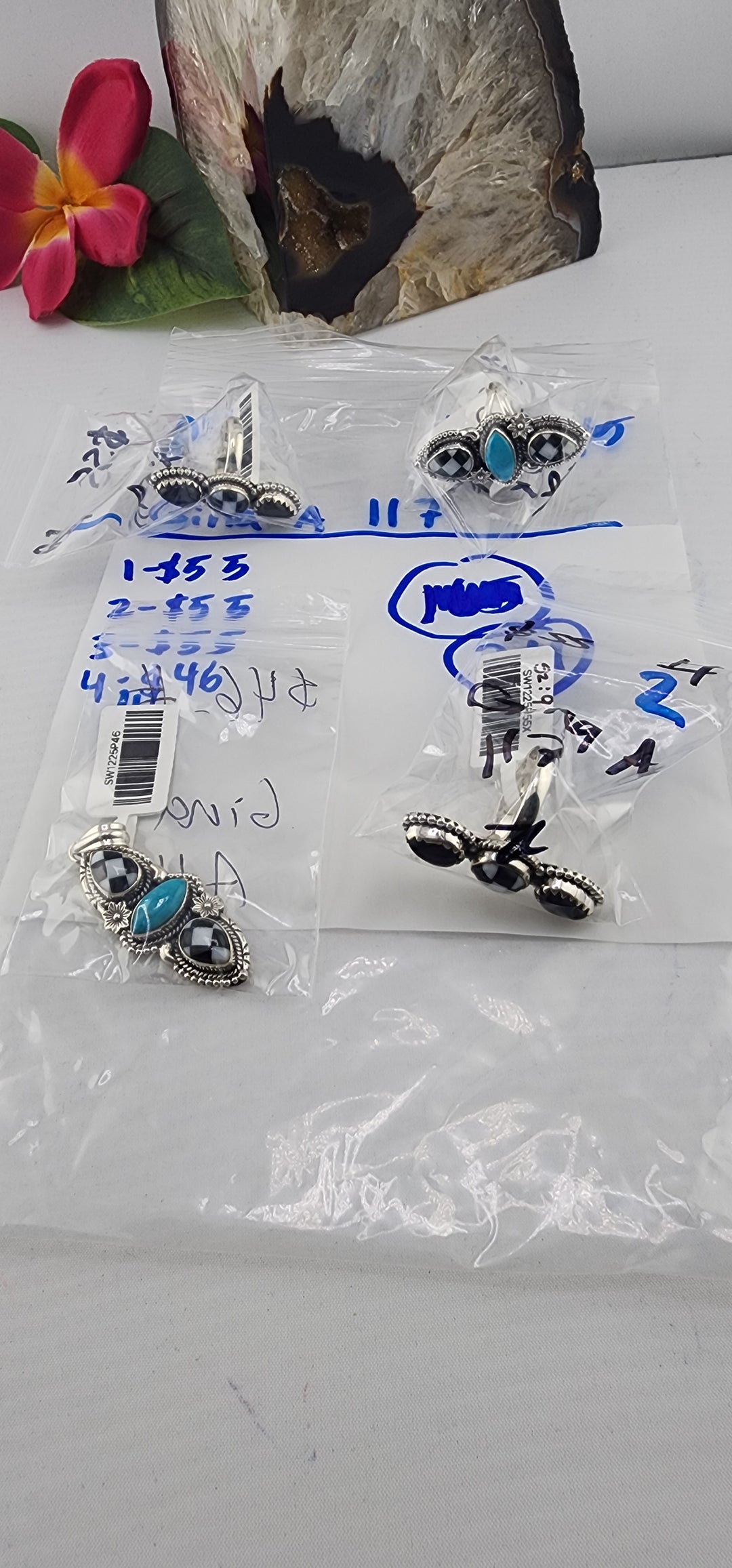 PM SHOW 48HR - RESERVED FOR: Gina A 117 - 12/5/2025 tiktok Live Show - 4 Sterling Silver Items
