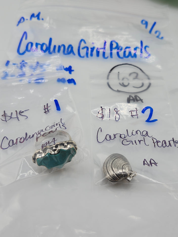 PM SHOW 48HR - RESERVED FOR: CarolinaGirlPearls- 9/02/2025 FL tiktok Live Show - 2 Sterling Silver Items