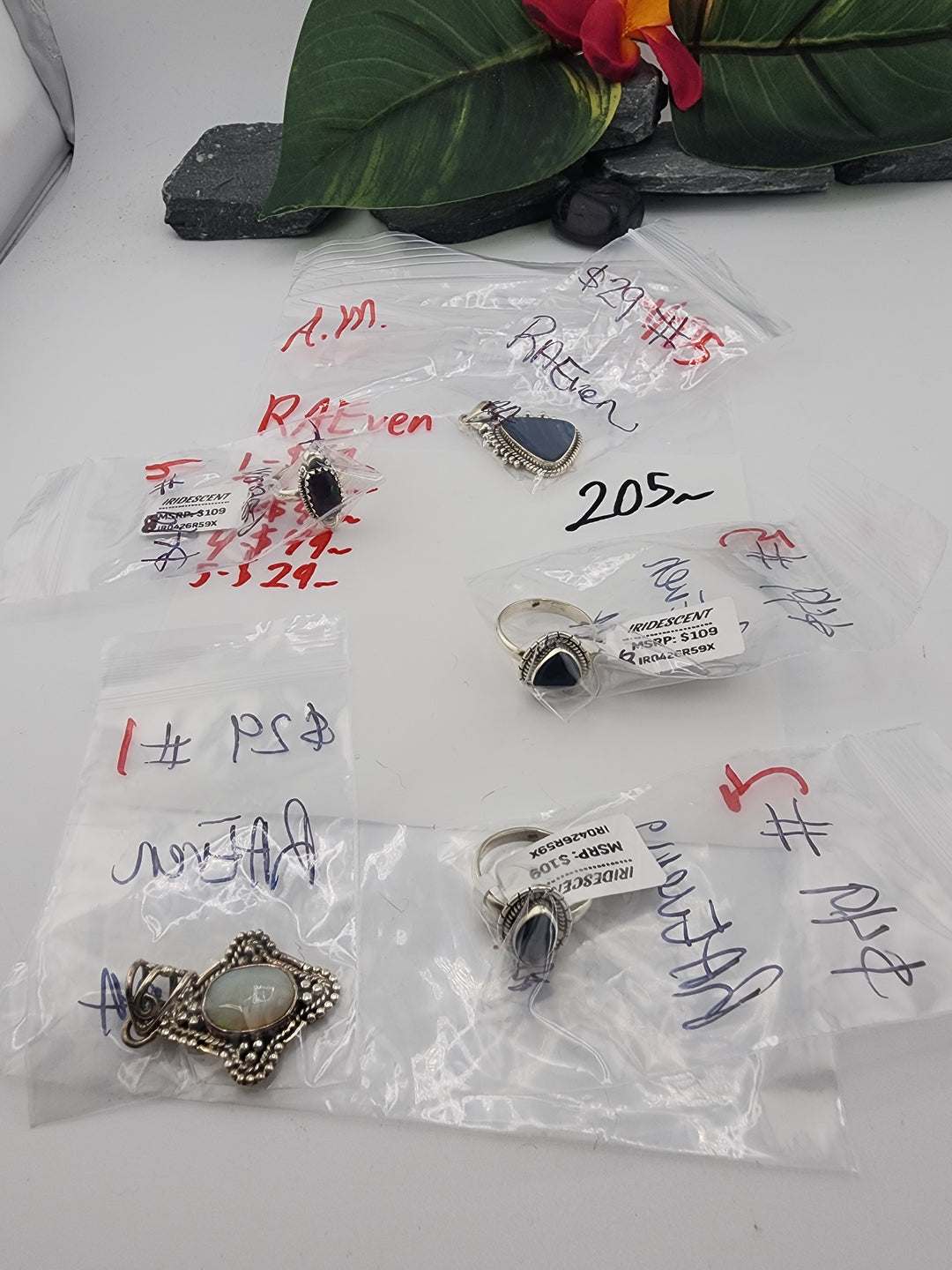 RAEven - 4/28/26 - 5 925 Sterling Silver Items