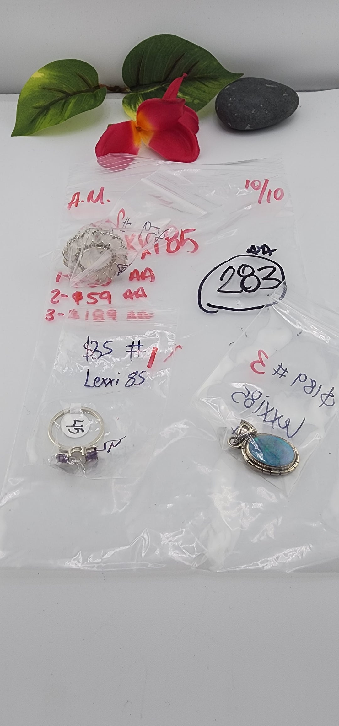 AM SHOW 48HR RESERVED FOR:  Lexxi85 - 10/10/2025 FL tiktok Live Show -  3 Sterling Silver Items