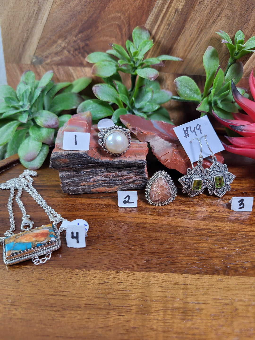 RESERVED FOR: Darlene Stegall 8/29/2024 - 4 Sterling Silver Items