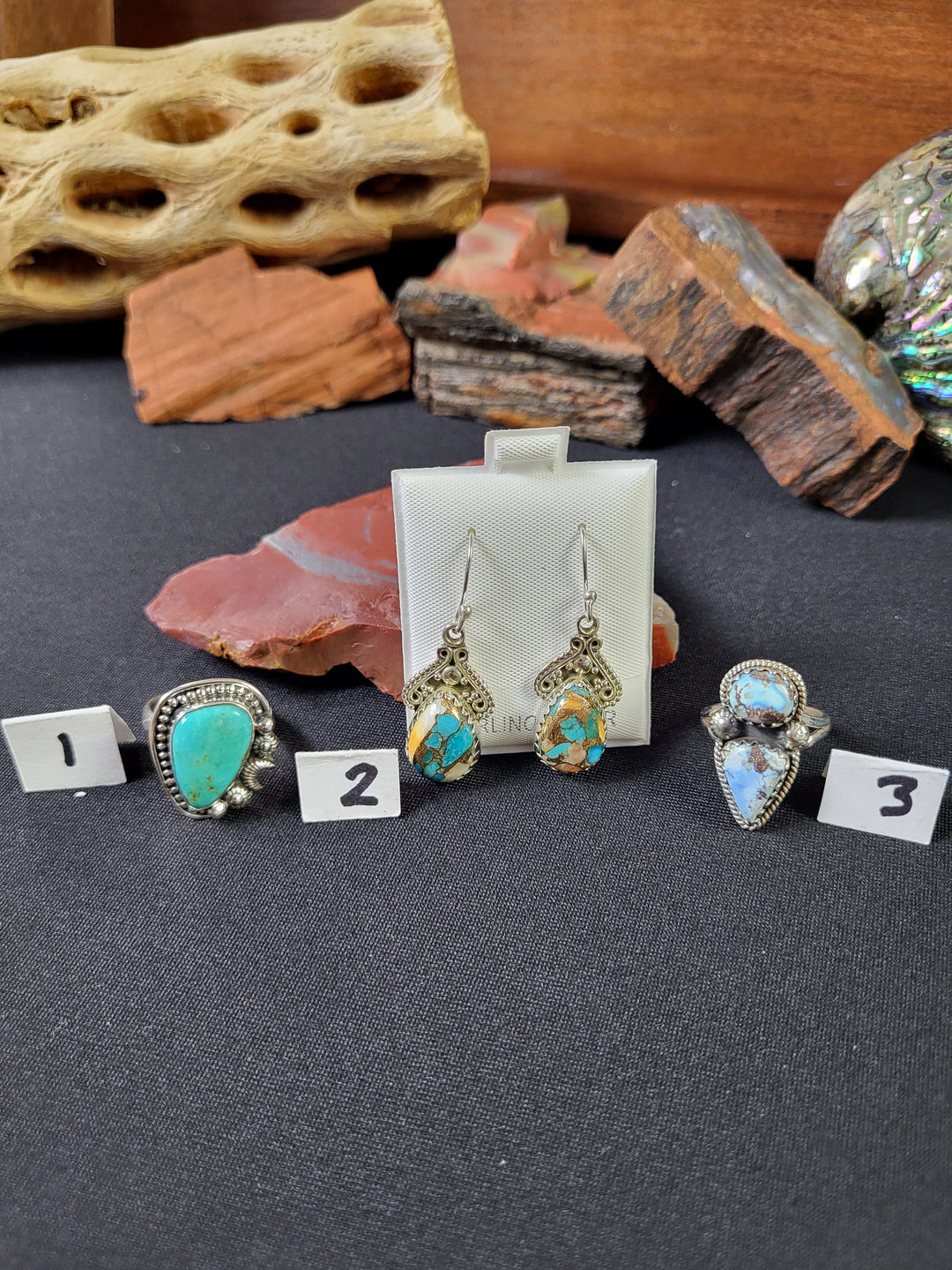 RESERVED FOR: K-7/10/24-3 Sterling Silver Items