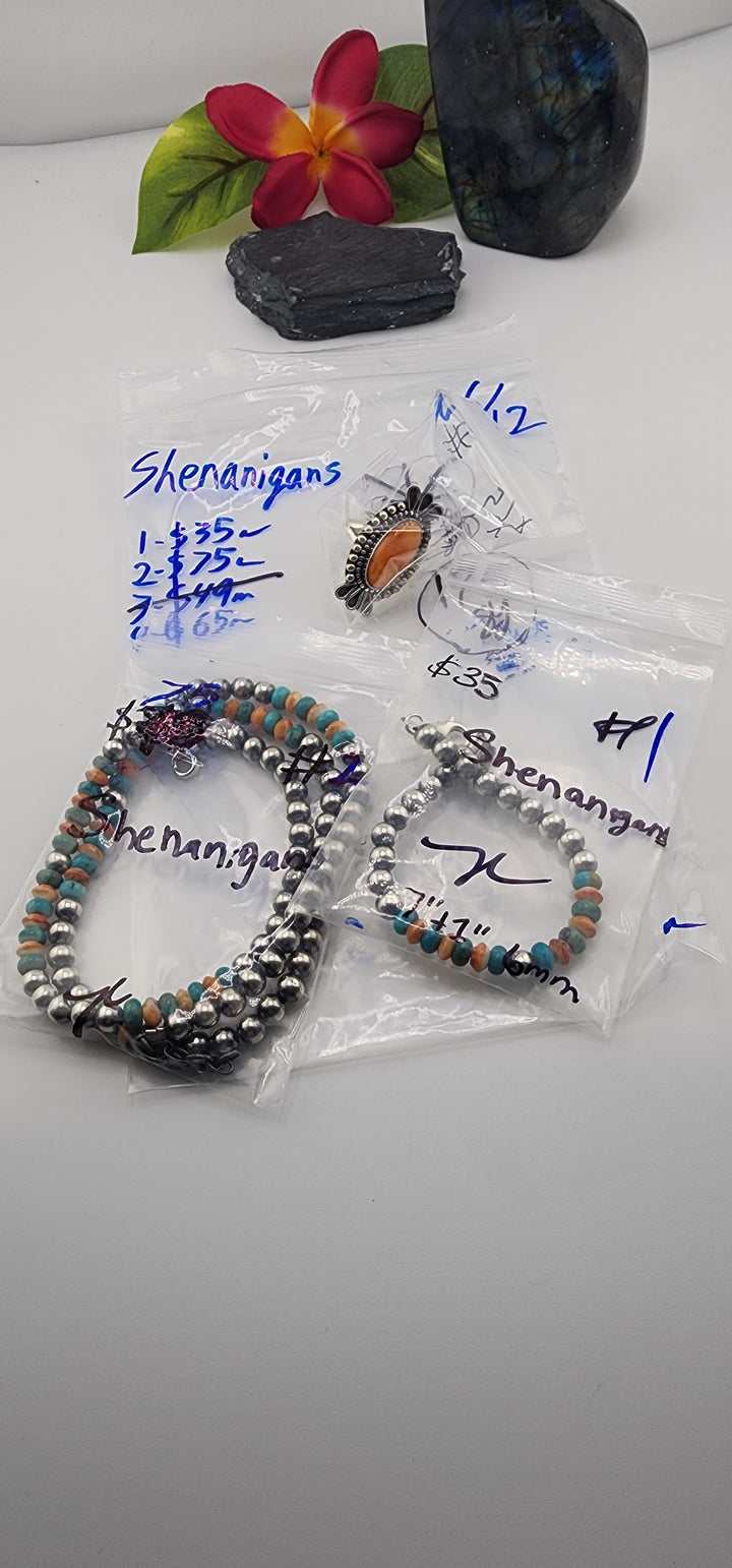 RESERVED FOR: Shenanigans - 6/12/2025 tiktok Reservation Live Show - 3 Sterling Silver Items