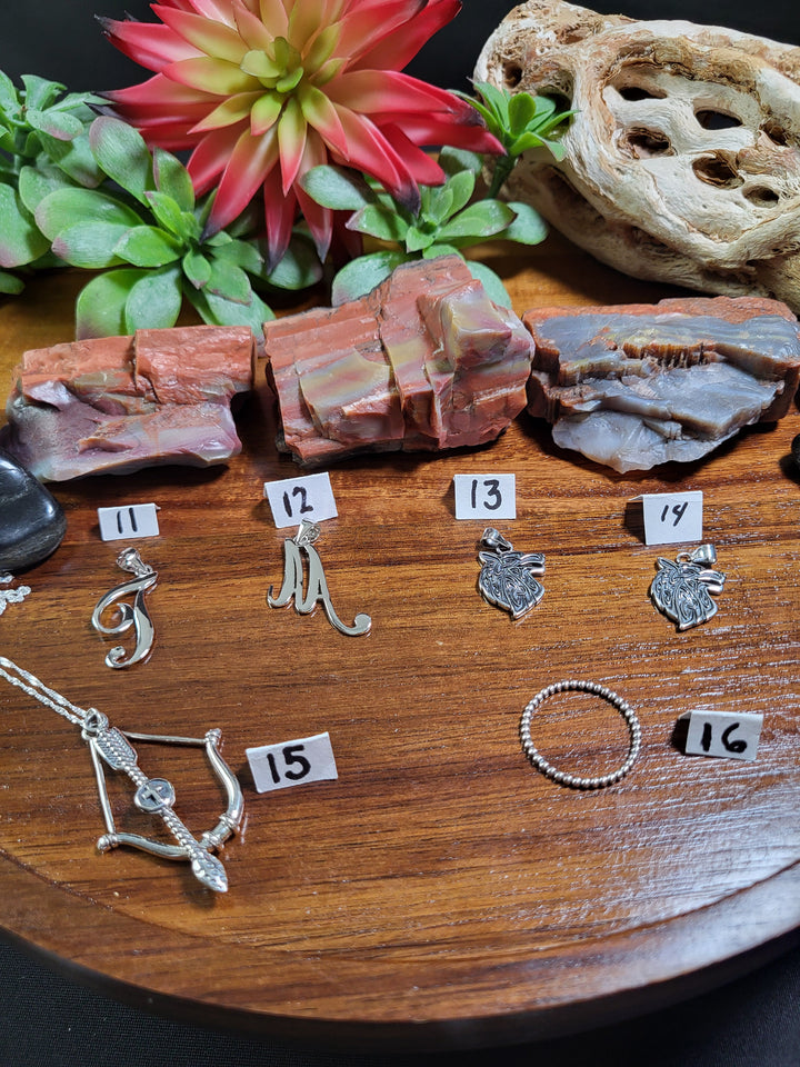 RESERVED FOR: Carrie Michelle 7/25/24- 16 Sterling Silver Items