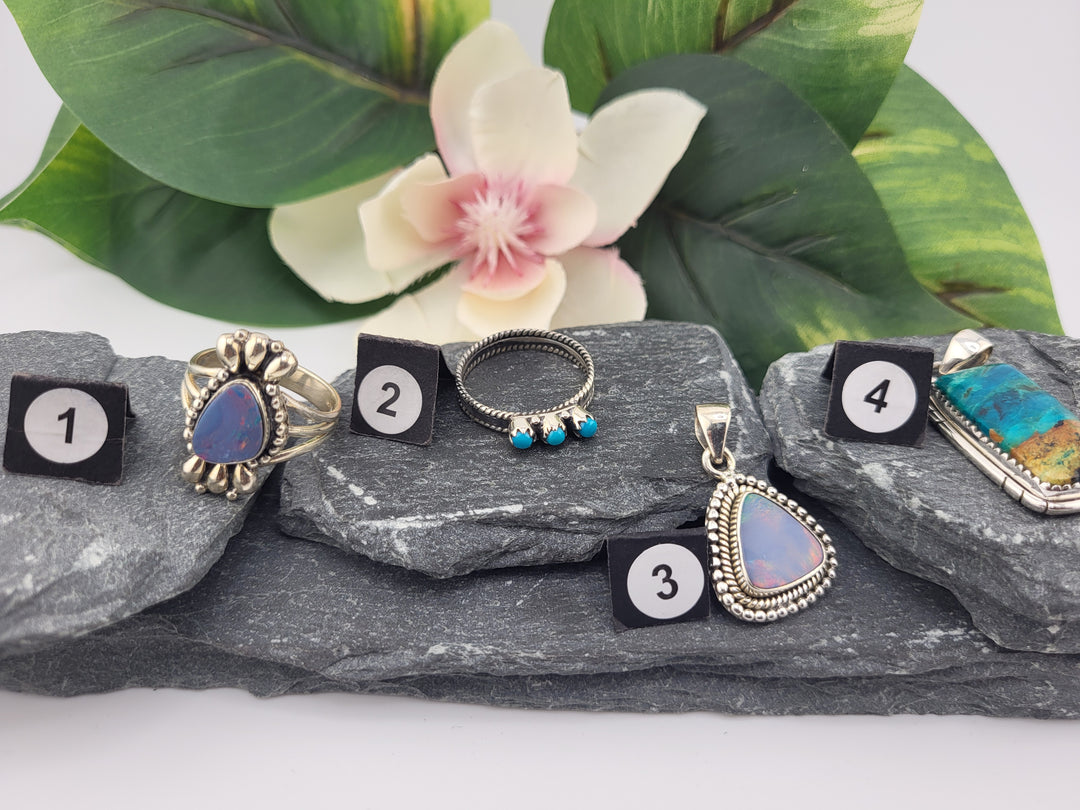 RESERVED FOR: lunarsoul7709 - 2/3/2025 A.M Show - 4 Sterling Silver Items