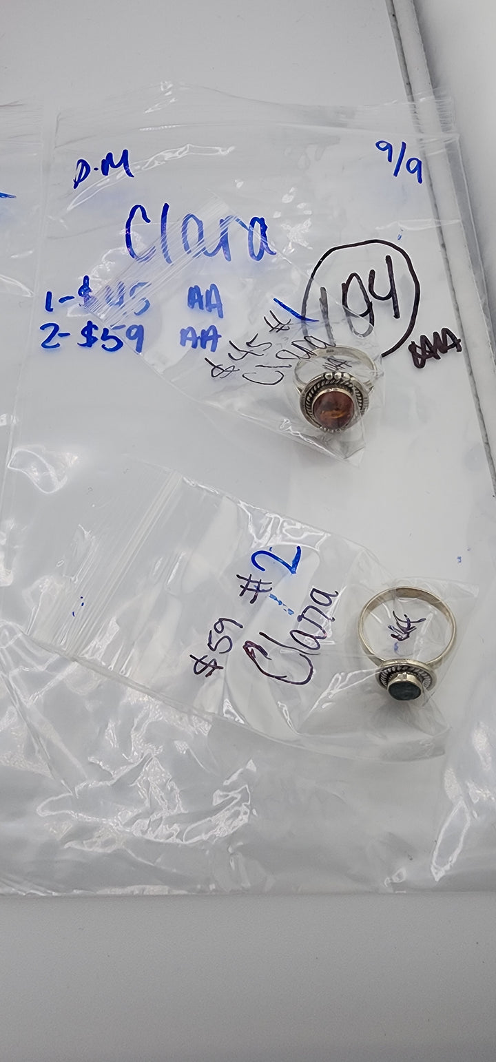 PM SHOW 48HR - RESERVED FOR: Clara - 9/9/2025 FL tiktok Live Show 2 - Sterling Silver Items
