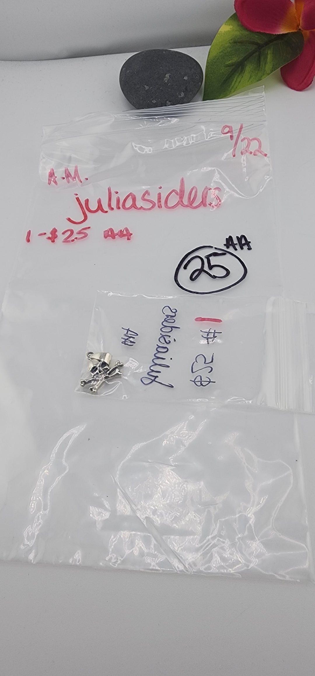 AM SHOW 48HR - RESERVED FOR: juliasiders - 9/22/2025 FL tiktok Live Show - 1 Sterling Silver Items