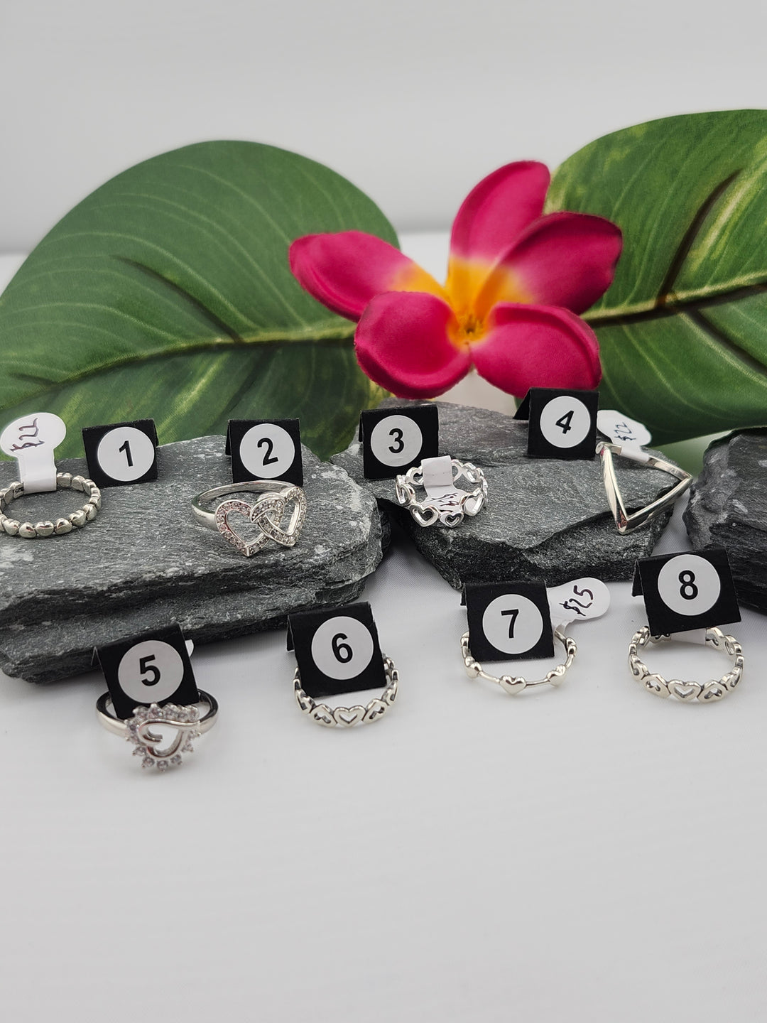 RESERVED FOR: Maricela❤️ 2/4/2025 A.M Show - 8 Sterling Silver Items