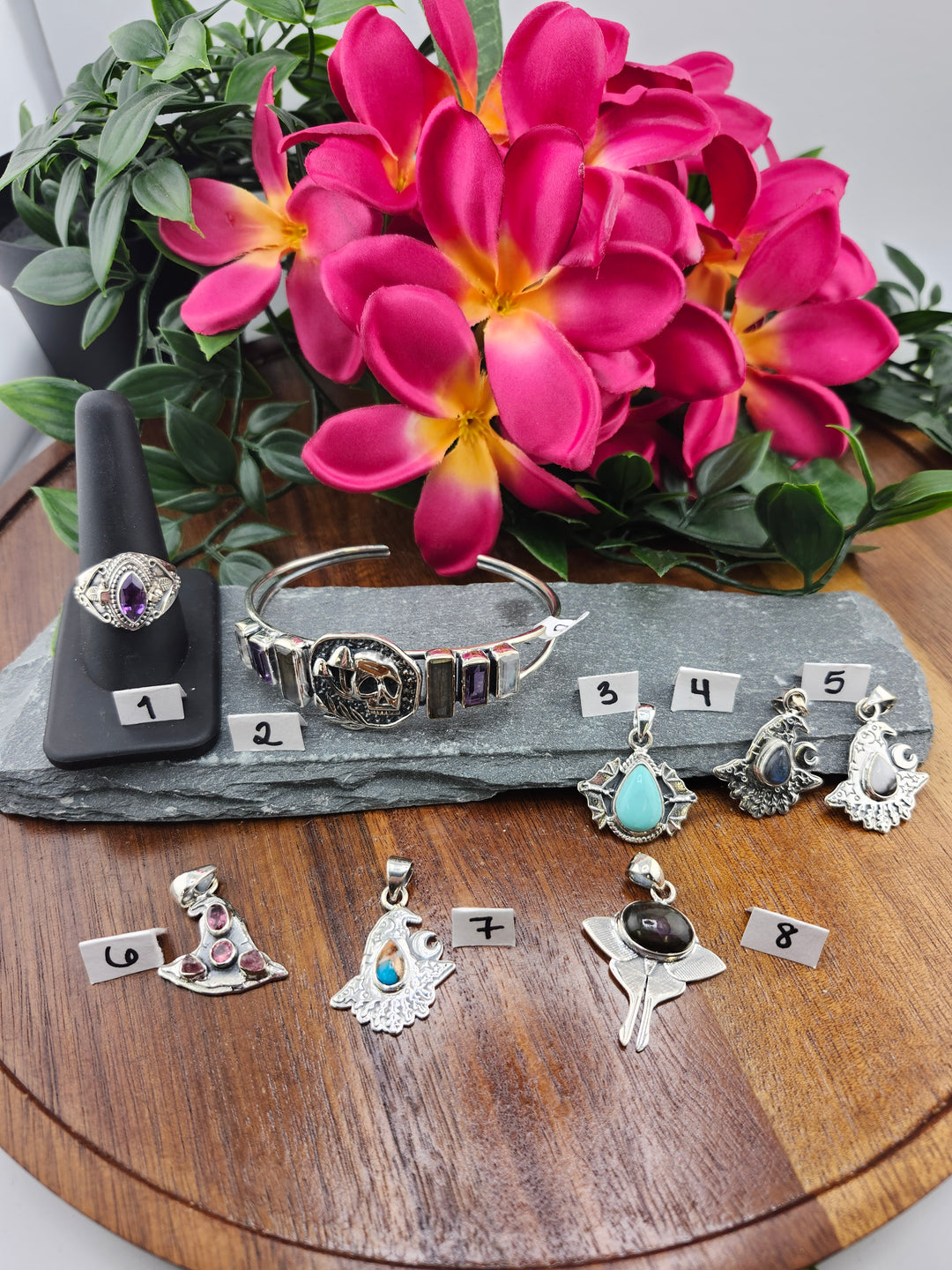 RESERVED FOR:  Raelynn_921 -10/19/2024 - 8 Sterling Silver Items