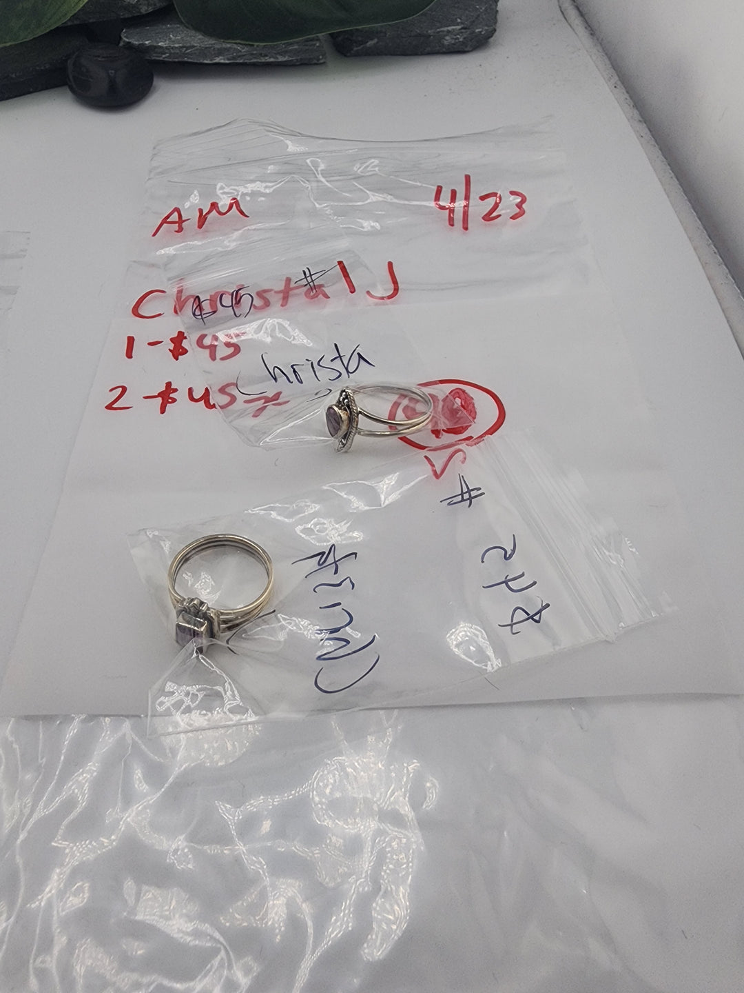 Christa J - 4/23/26 - 2 925 Sterling Silver Items