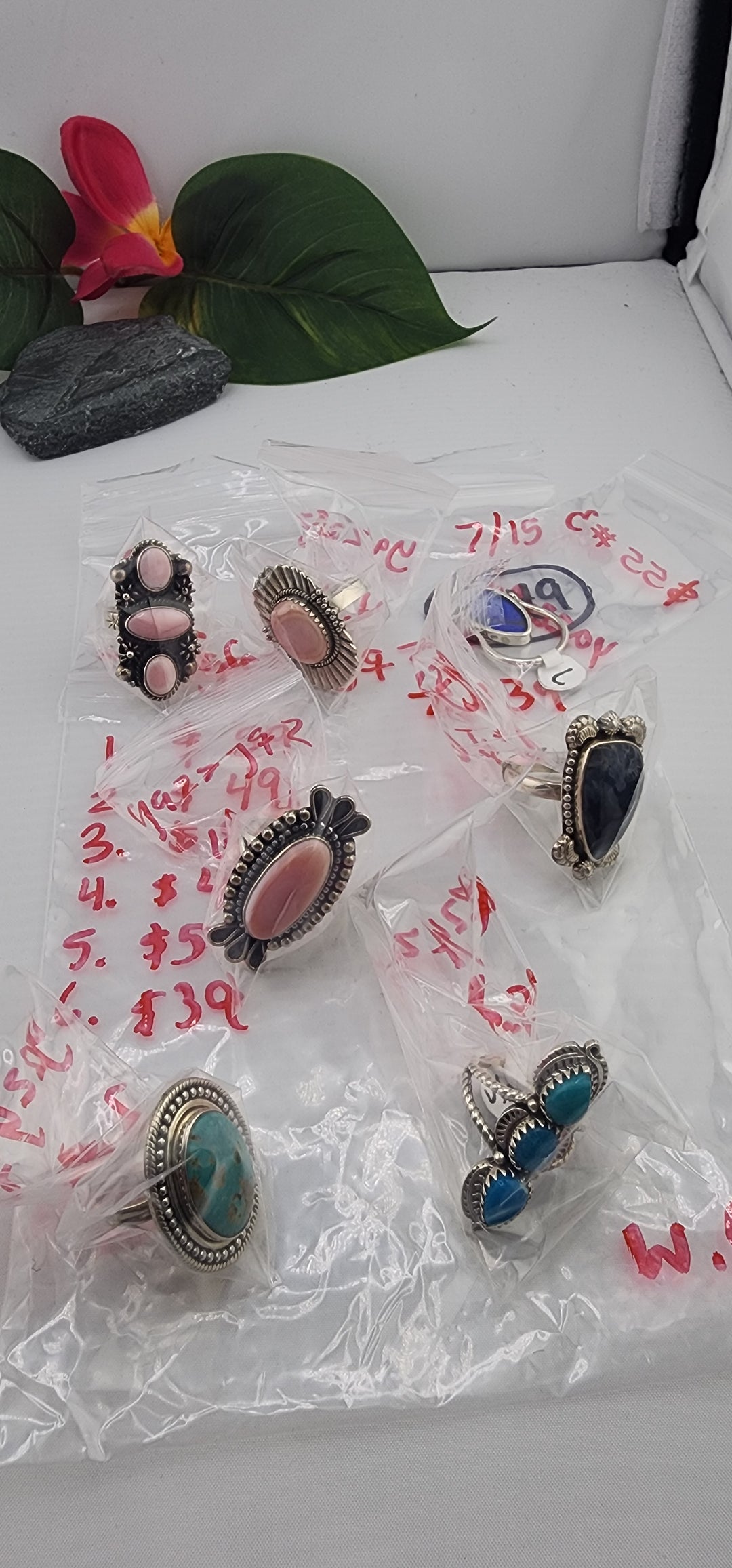 AM SHOW 48HR - RESERVED FOR: yazzyqz - 7/15/2025 FL tiktok Live Show - 6 Sterling Silver Items