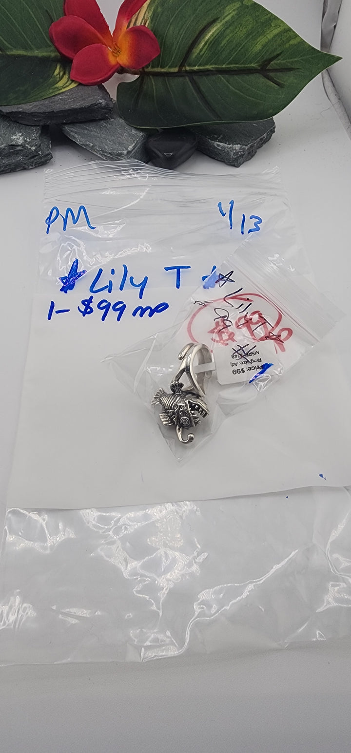 Custom sterling silver items - PM SHOW RESERVED FOR: ⭐lily t-⭐ 1/13/2026 tiktok Live Show - 1 Sterling Silver Items