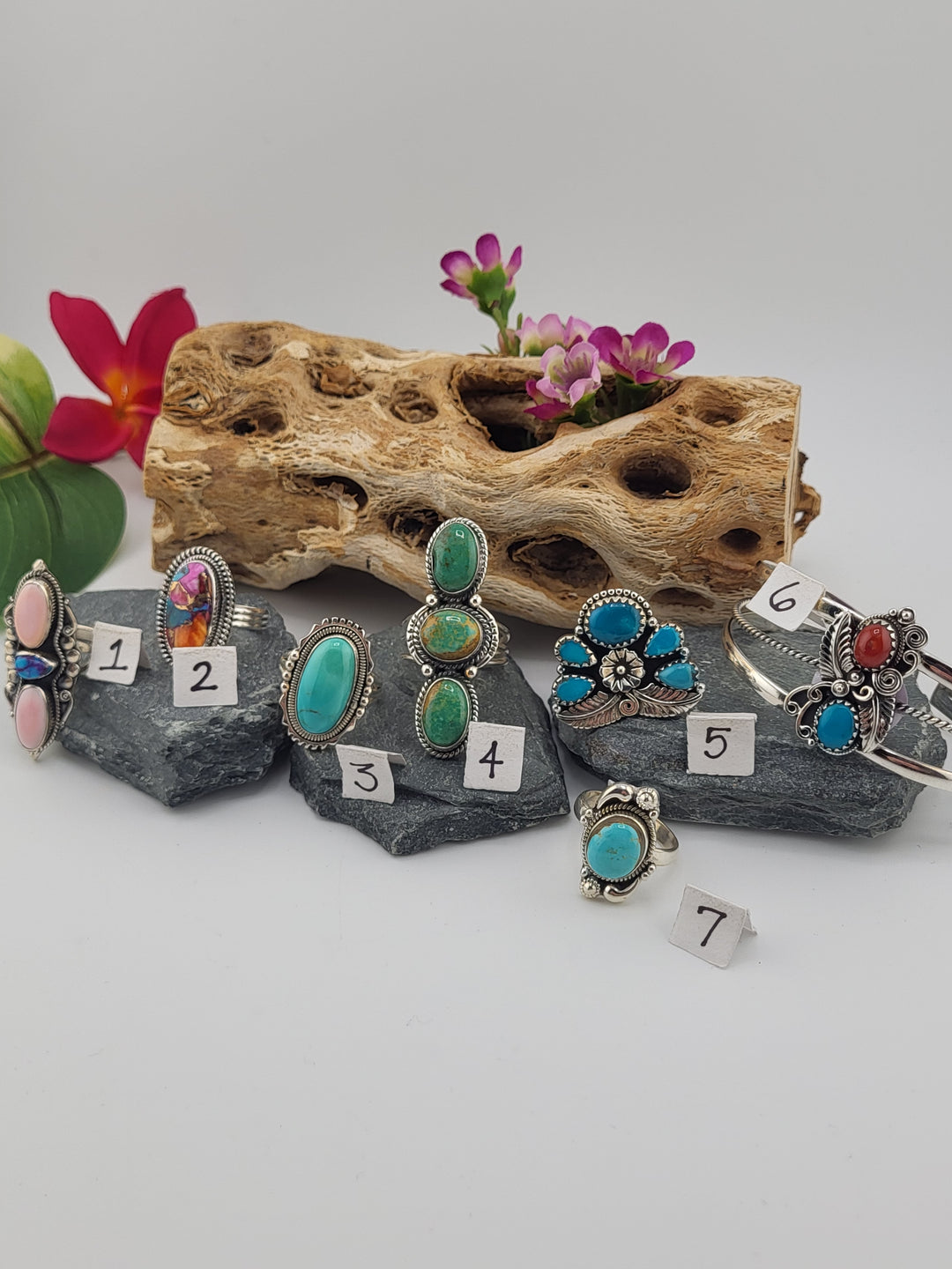 RESERVED FOR: Earth Moon and Stars-12/14/2024 - 7 Sterling Silver Items