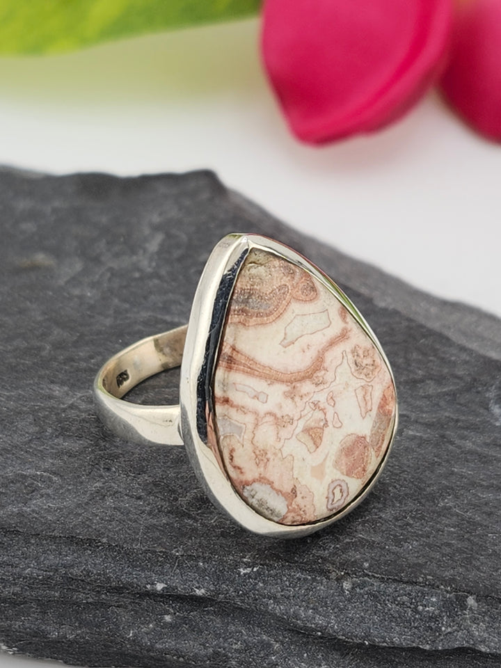 Mexican Jasper Ring Size 9
