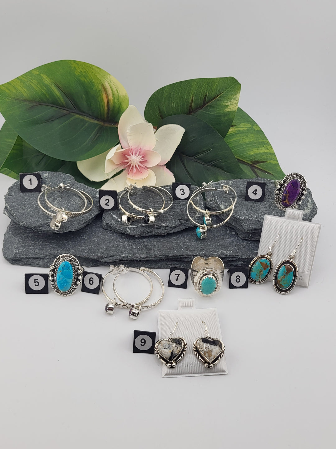 RESERVED FOR: jessica roca73 - 2/1/2025 Show -9 Sterling Silver Items