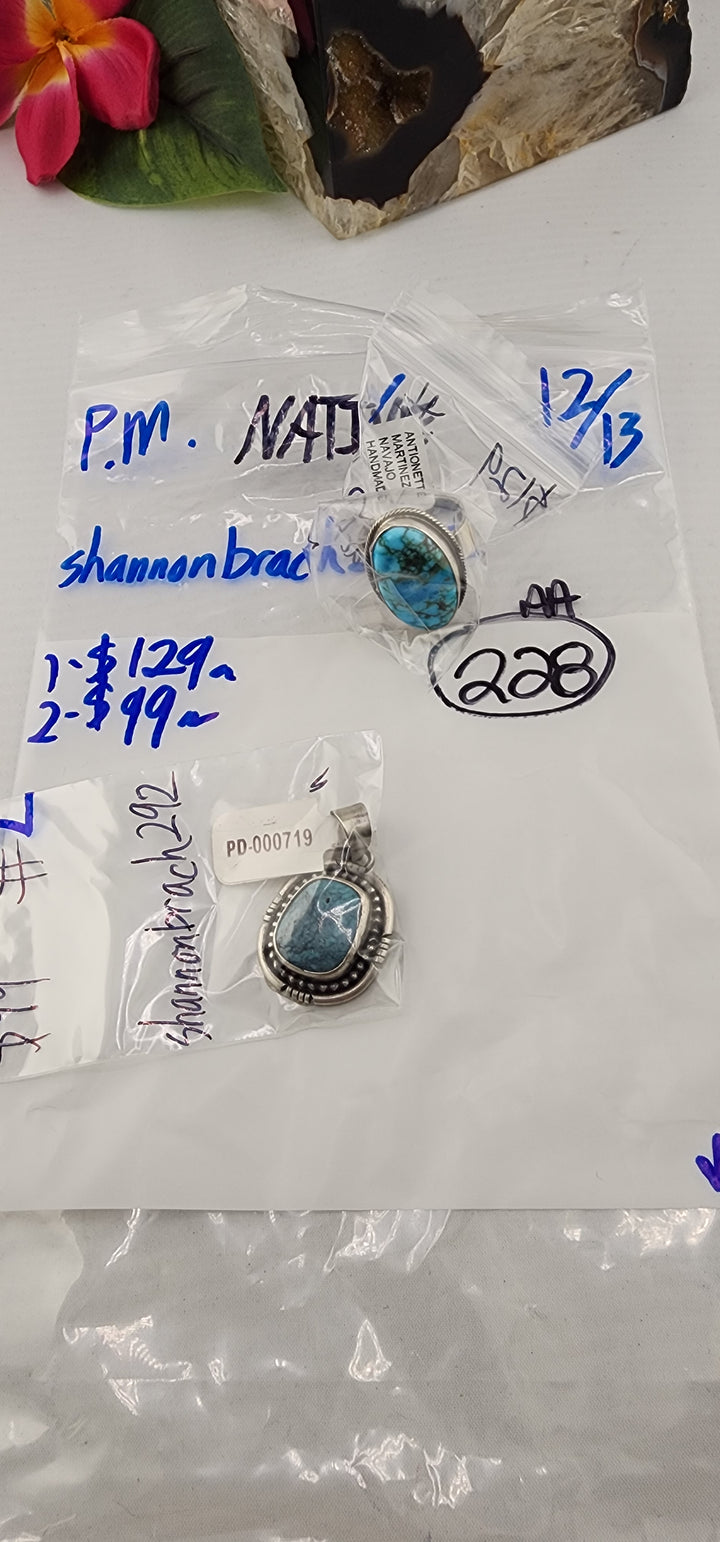 PM NATIVE SHOW 48HR - RESERVED FOR: shannonbrach292 - 12/13/2025 tiktok Live Show - 2 Sterling Silver Items