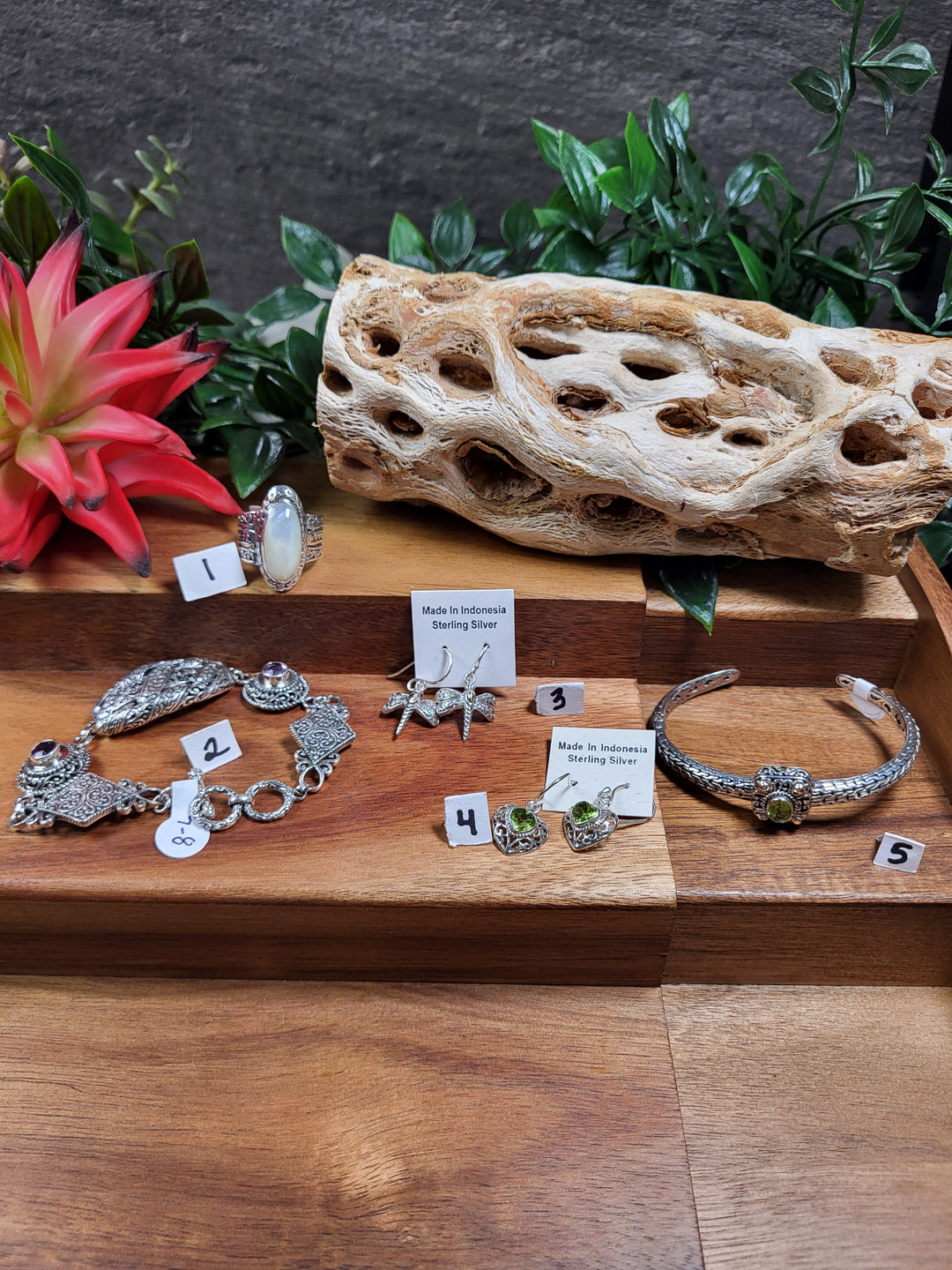 RESERVED FOR: Deanne - 9/5/2024 - 5 Sterling Silver Items