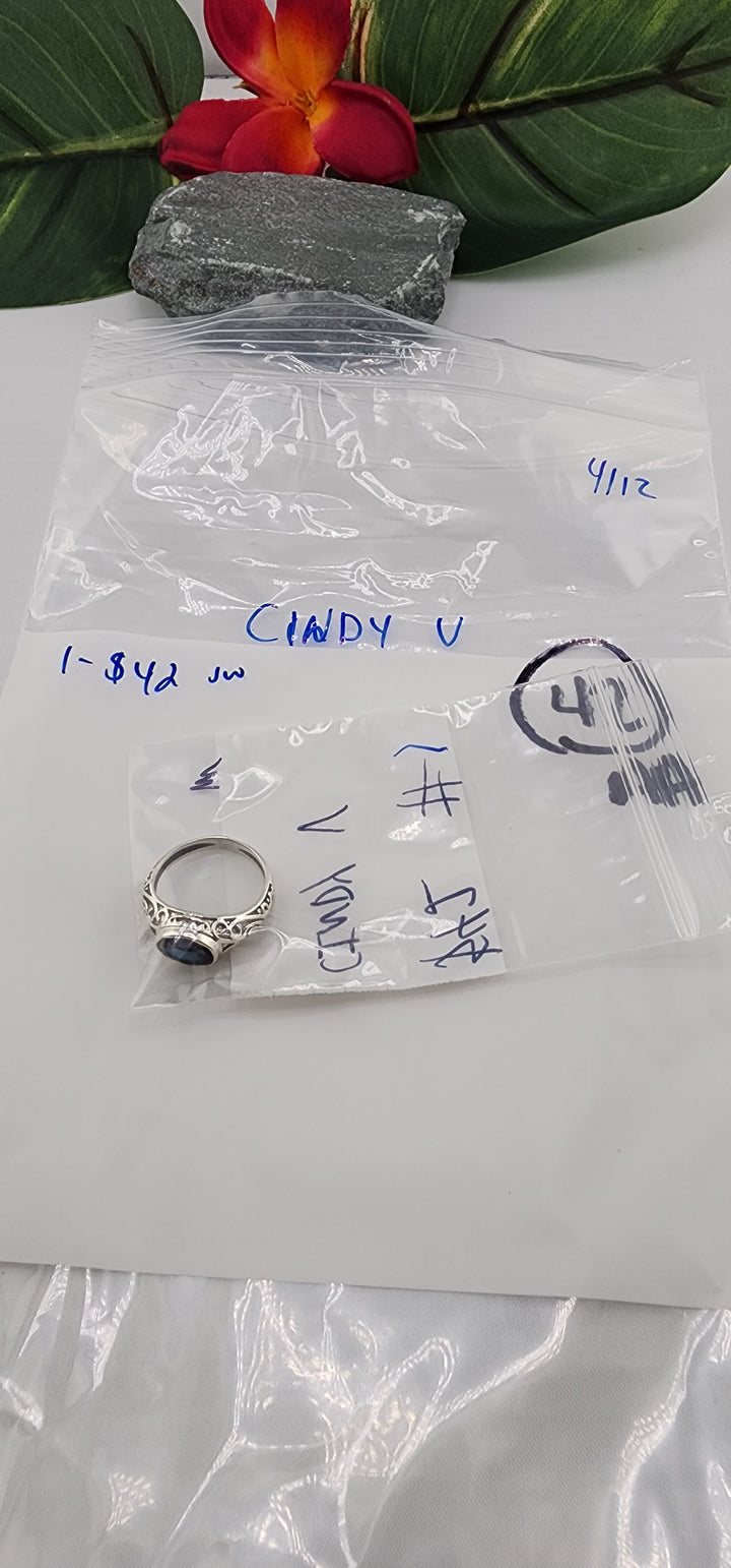 RESERVED FOR: CINDY V- 4/12/2025 tiktok Live Show - 1 Sterling Silver Items