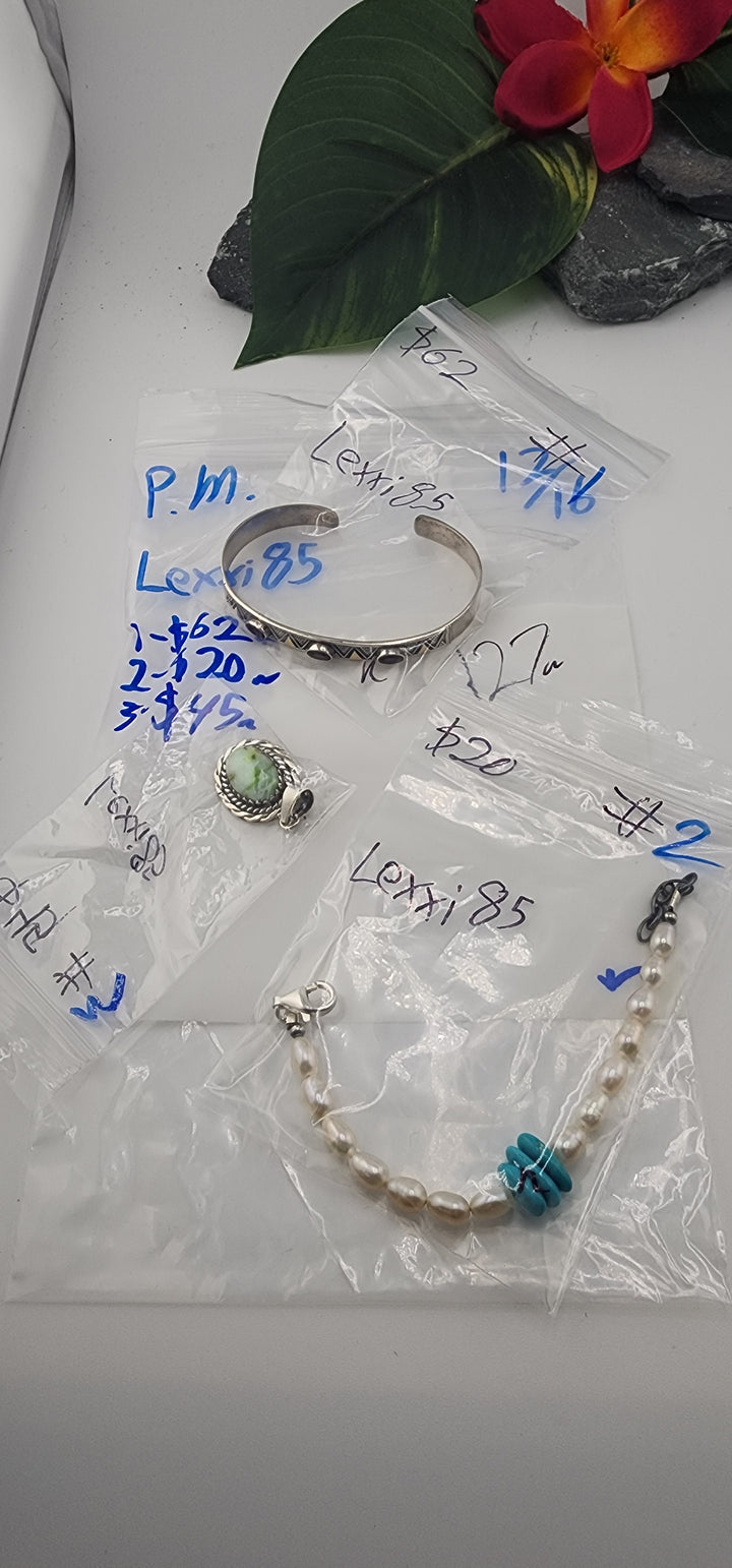 PM SHOW 48HR - RESERVED FOR: Lexxi85 - 12/16/2025 tiktok Live Show - 3 Sterling Silver Items