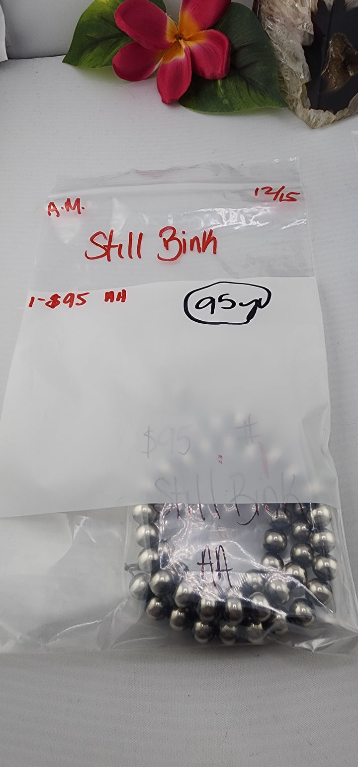 AM SHOW 48HR RESERVED FOR: Still Bink - 12/15/2025 FL tiktok Live Show - 1 Sterling Silver Items