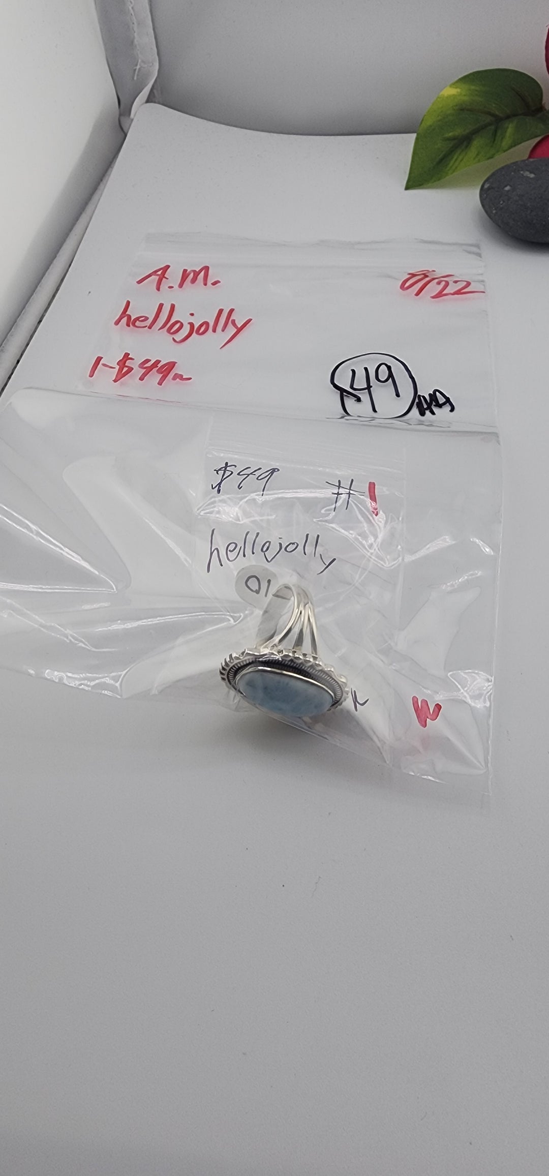 AM SHOW 48HR - RESERVED FOR: hellojolly - 8/22/2025 FL tiktok Live Show - 1 Sterling Silver Items