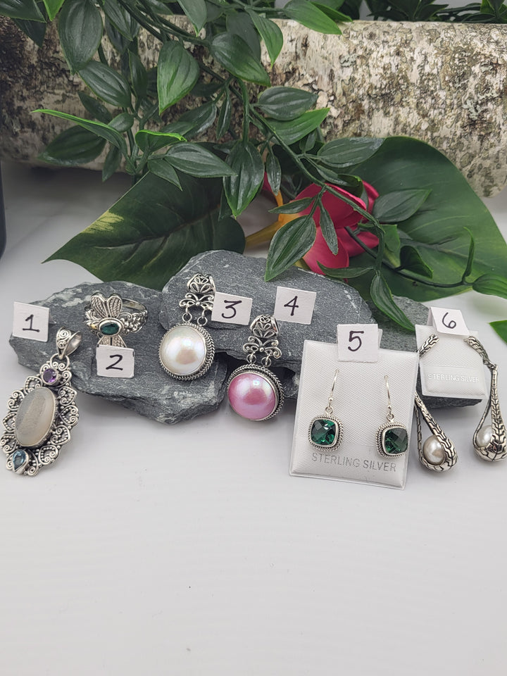 RESERVED FOR: Emily❤️ -11/09/2024- 8 Sterling Silver Items