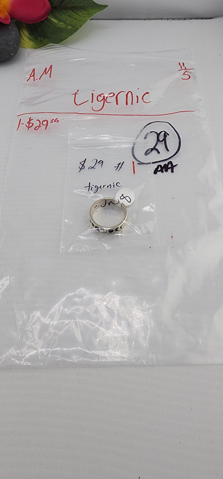AM SHOW 48HR RESERVED FOR: tigernic - 11/5/2025 FL tiktok Live Show - 1 Sterling Silver Items