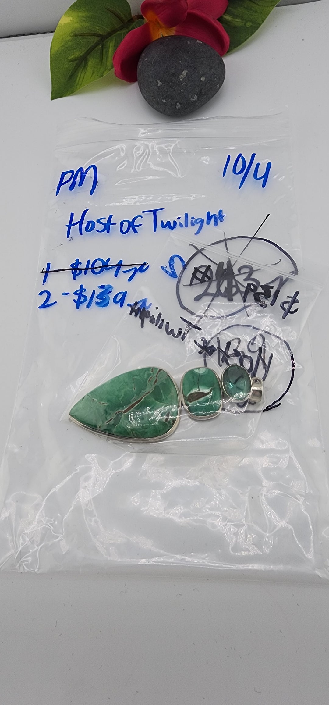 PM SHOW 48HR - RESERVED FOR: HostofTwilight - 10/4/2025 FL tiktok Live Show - 1 Sterling Silver Items