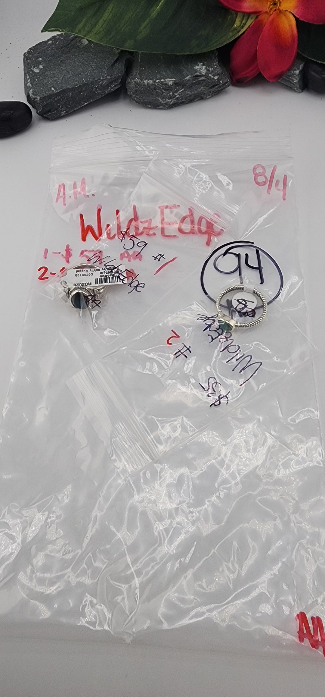 AM SHOW 48HR - RESERVED FOR: WildzEdge  - 8/4/2025 FL tiktok Live Show - 2 Sterling Silver Items