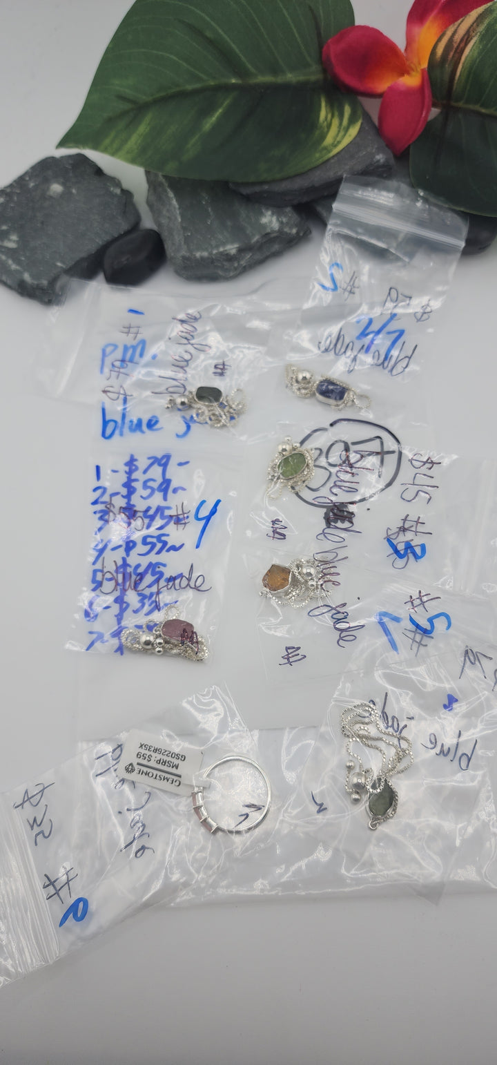 blue jade- 2/7/26 - 7  925 Sterling Silver Items