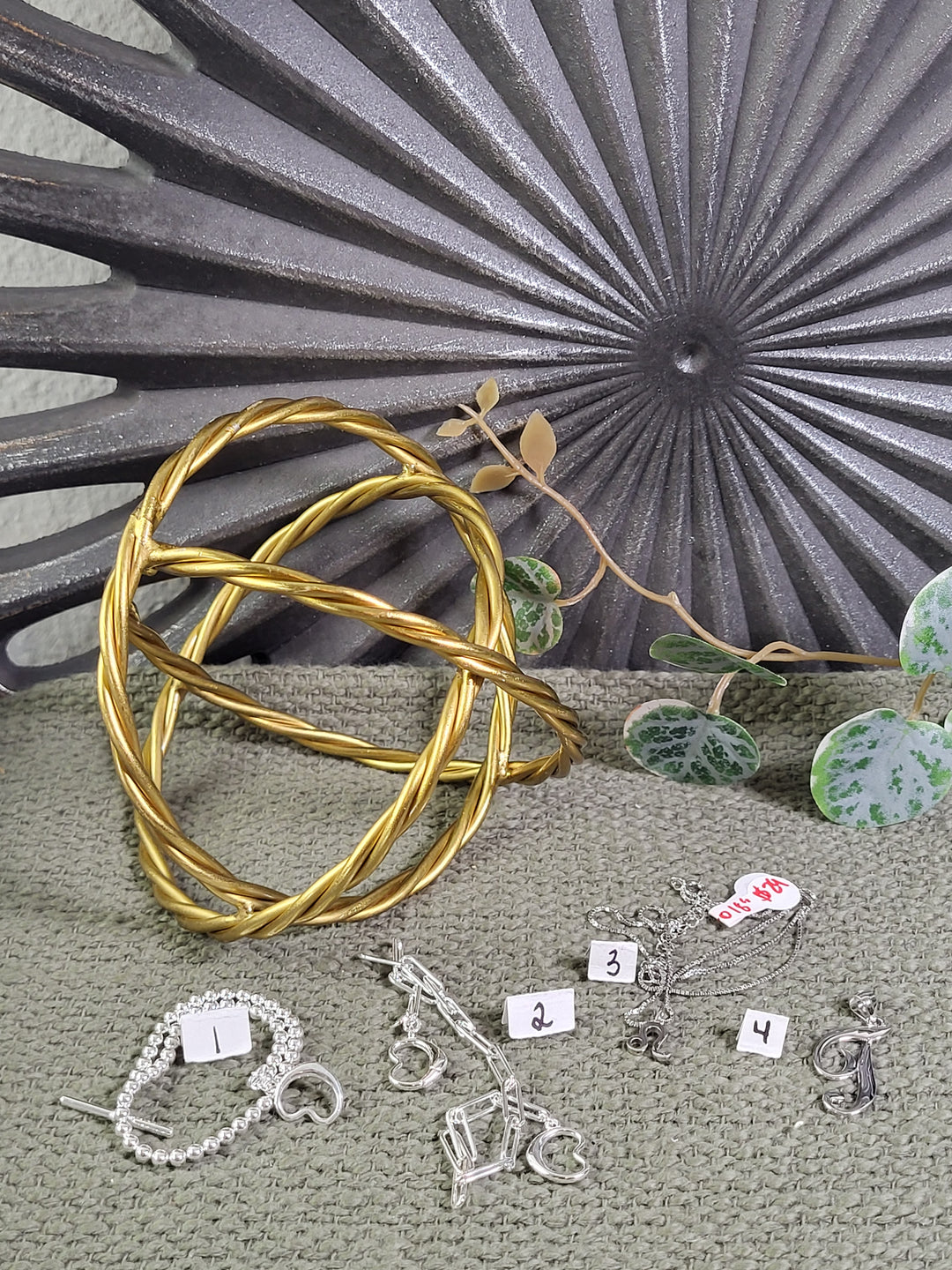RESERVED FOR: Tammy Jovell 8/30/24 - 4 Sterling Silver