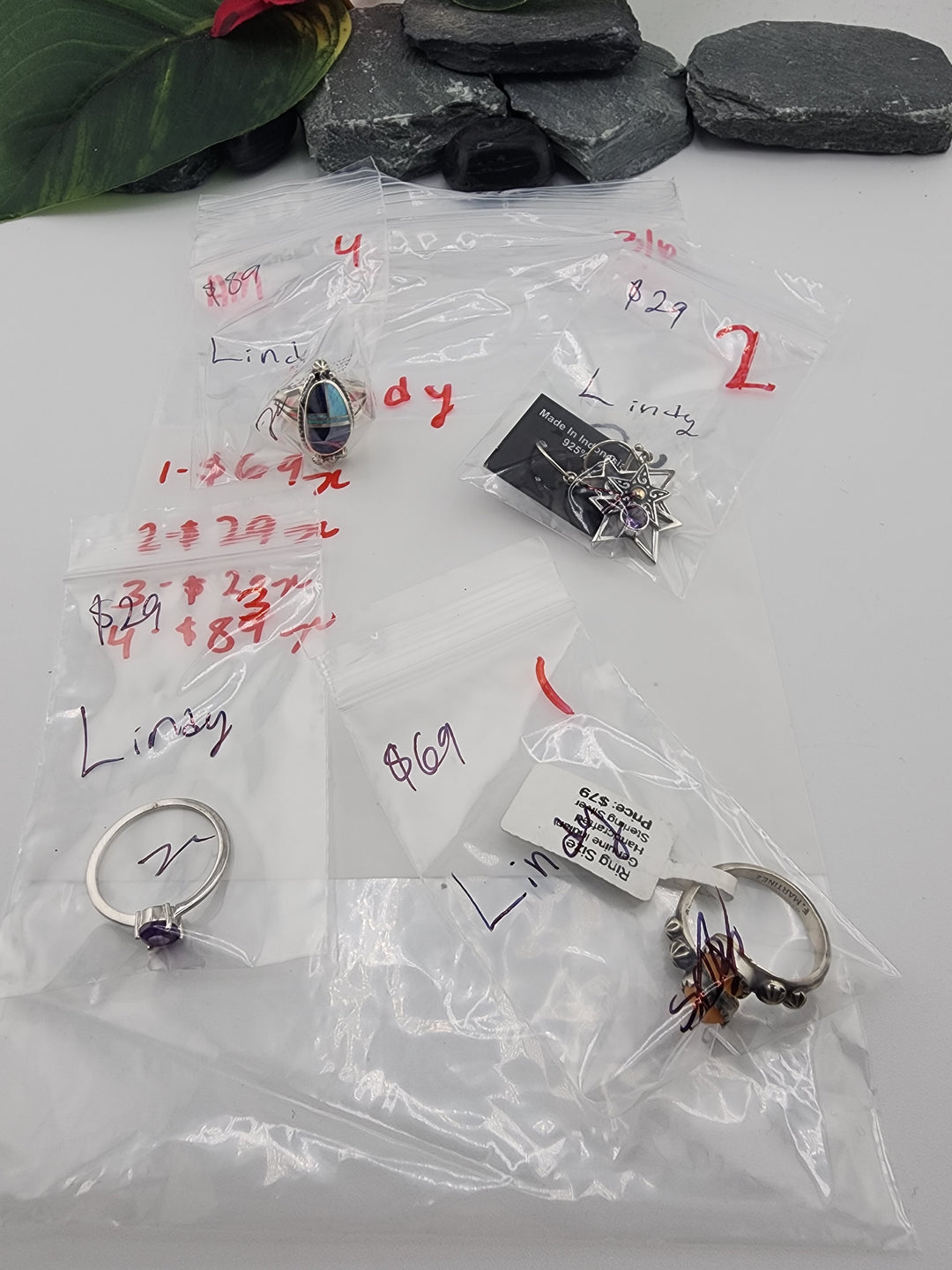 Lindy - 3/6/26 - 4 925 Sterling Silver Items