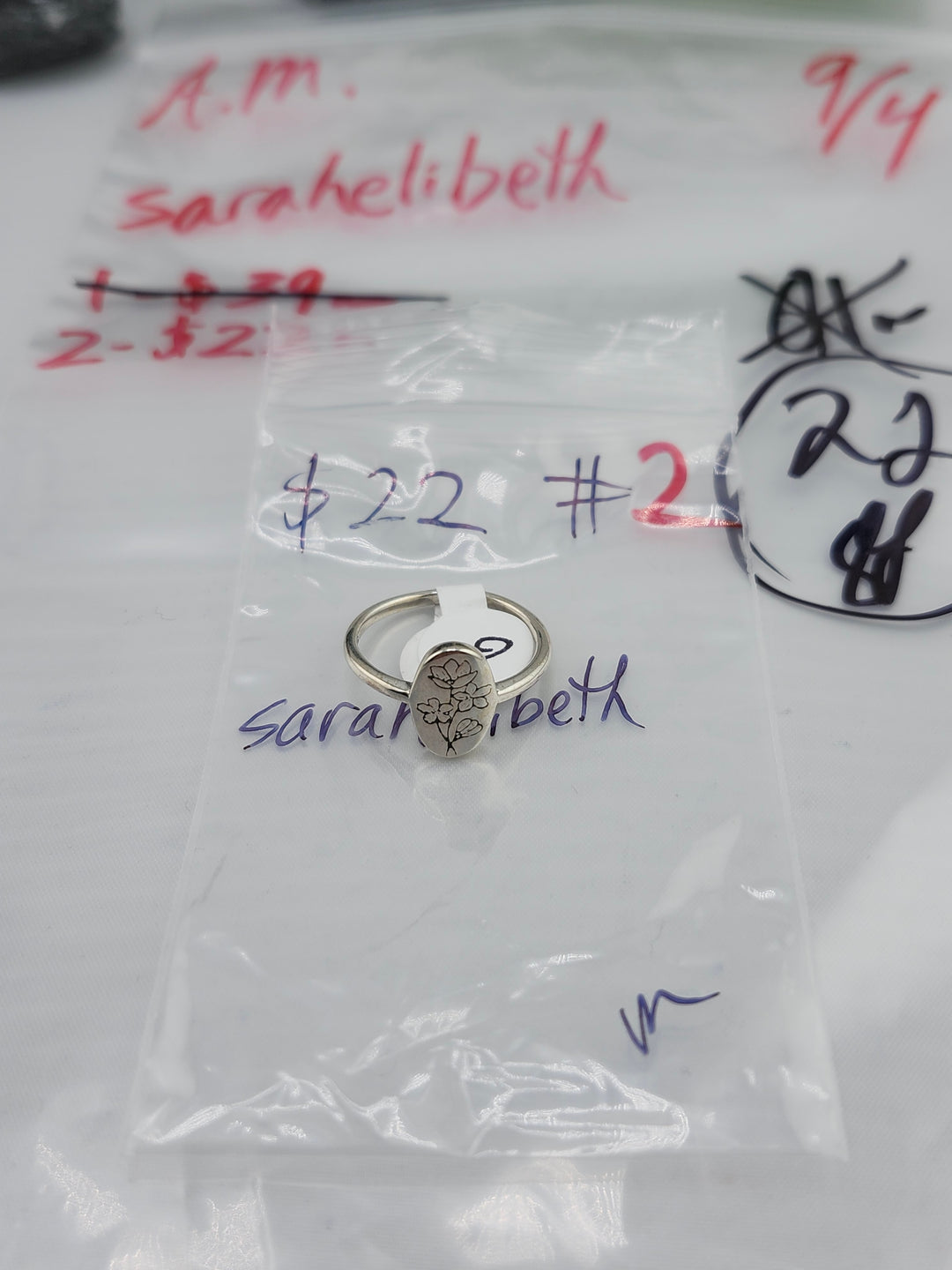 AM SHOW 48HR - RESERVED FOR: sarahelibeth - 9/4/2025 FL tiktok Live Show - 1 Sterling Silver Items