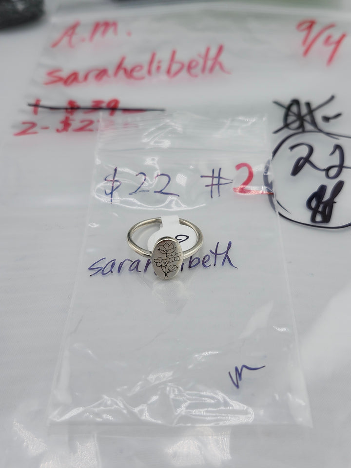 AM SHOW 48HR - RESERVED FOR: sarahelibeth - 9/4/2025 FL tiktok Live Show - 1 Sterling Silver Items