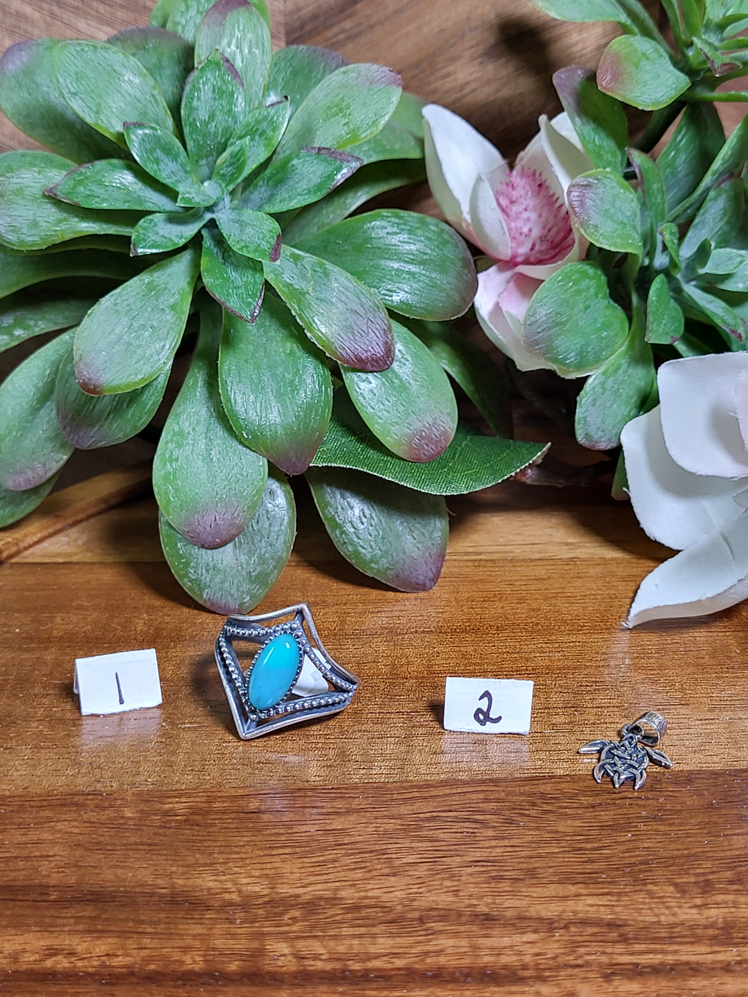 RESERVED FOR: Maria Arana 8/9/24- 2 Sterling Silver Items