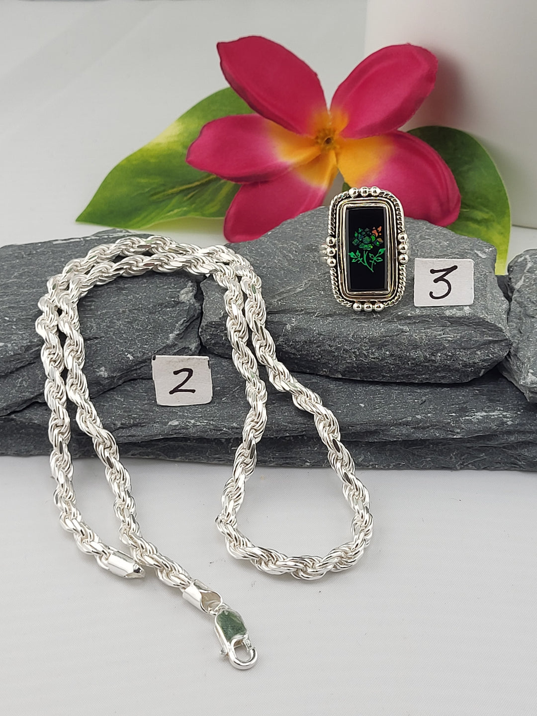 RESERVED FOR: Clarity  -11/19/2024 - 2 Sterling Silver Items
