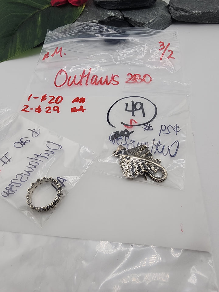 Outlaws2330 - 3/2/26 - 2 925 Sterling Silver Items