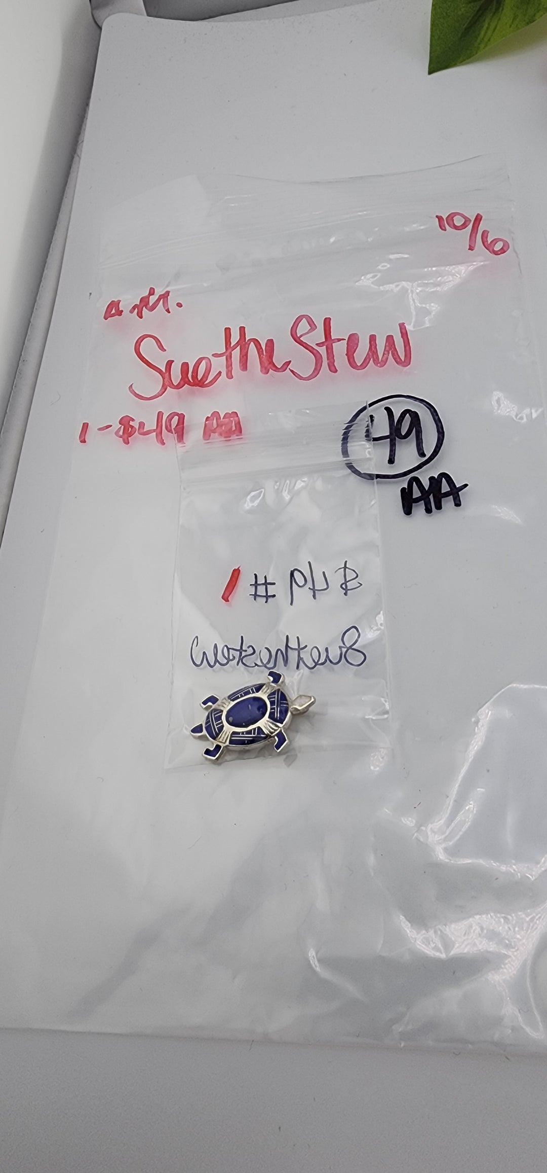 AM SHOW 48HR RESERVED FOR: SuetheStew - 10/6/2025 FL tiktok Live Show - 1 Sterling Silver Items