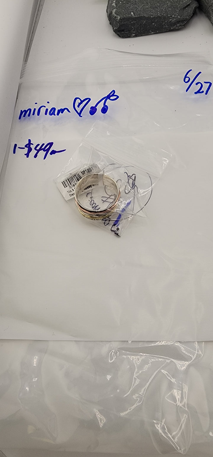48HR - RESERVED FOR: miriam❤️🍒 - 6/27/2025 FL tiktok Live Show - 1 Sterling Silver Items