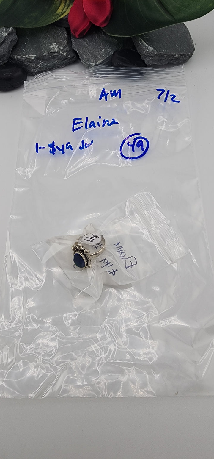 RESERVED FOR: Elaine- 7/2/2025 tiktok A.M Live Show -1 Sterling Silver Items