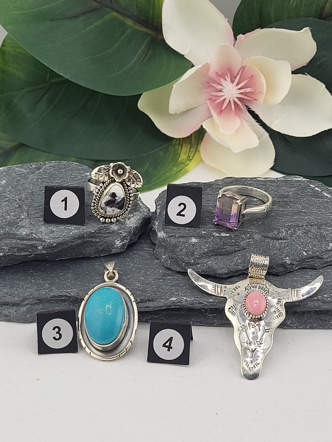 RESERVED FOR: SKY -1/1/2025 - 4 Sterling Silver Items