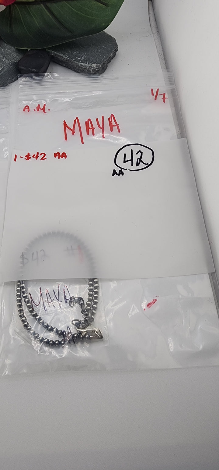 AM SHOW 48HR RESERVED FOR: MAYA - 1/7/2026 FL tiktok Live Show - 1 Sterling Silver Items