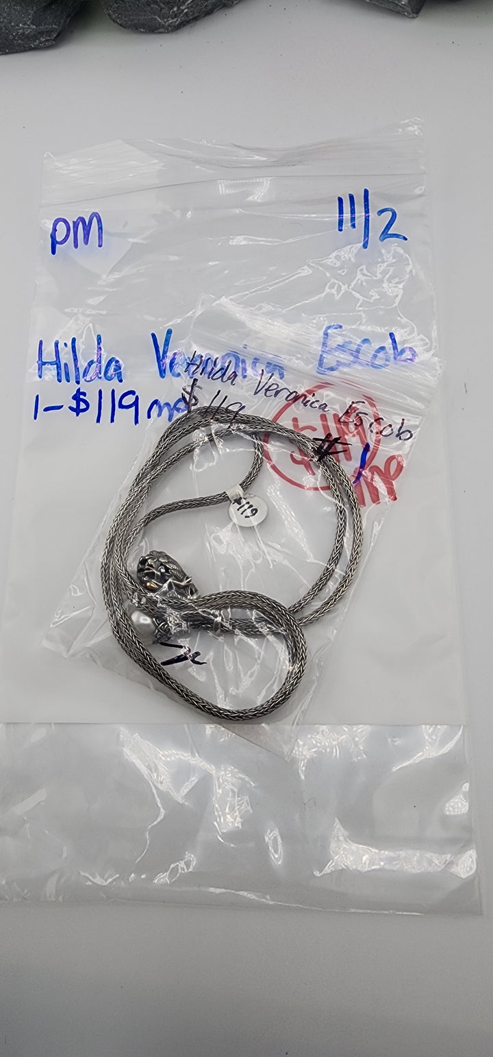PM SHOW 48HR - RESERVED FOR: Hilda Veronica Escob  - 11/2/2025 tiktok Live Show - 1 Sterling Silver Items