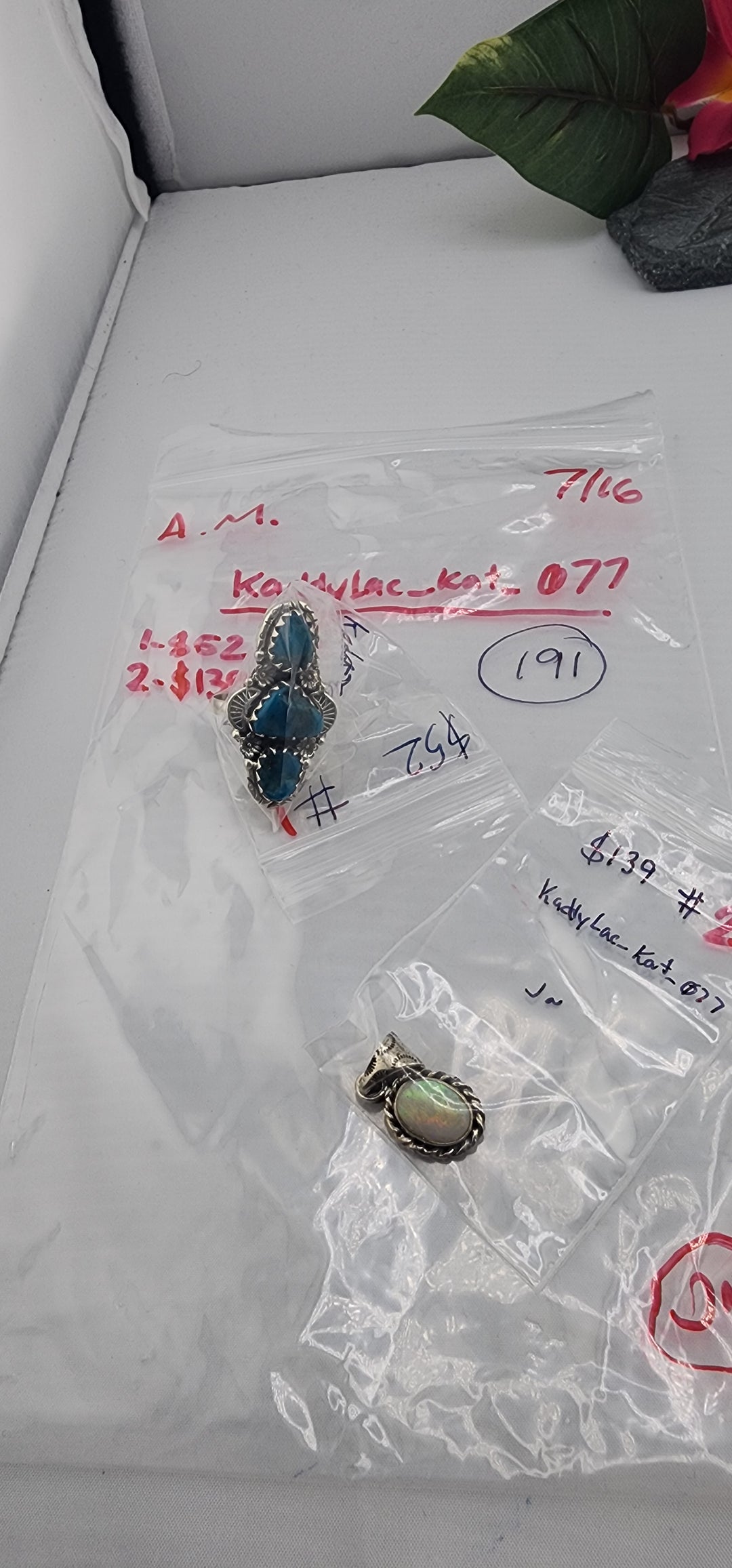 AM SHOW 48HR - RESERVED FOR: kaddyLac_kat_0777 - 7/16/2025 FL tiktok Live Show -2   Sterling Silver Items