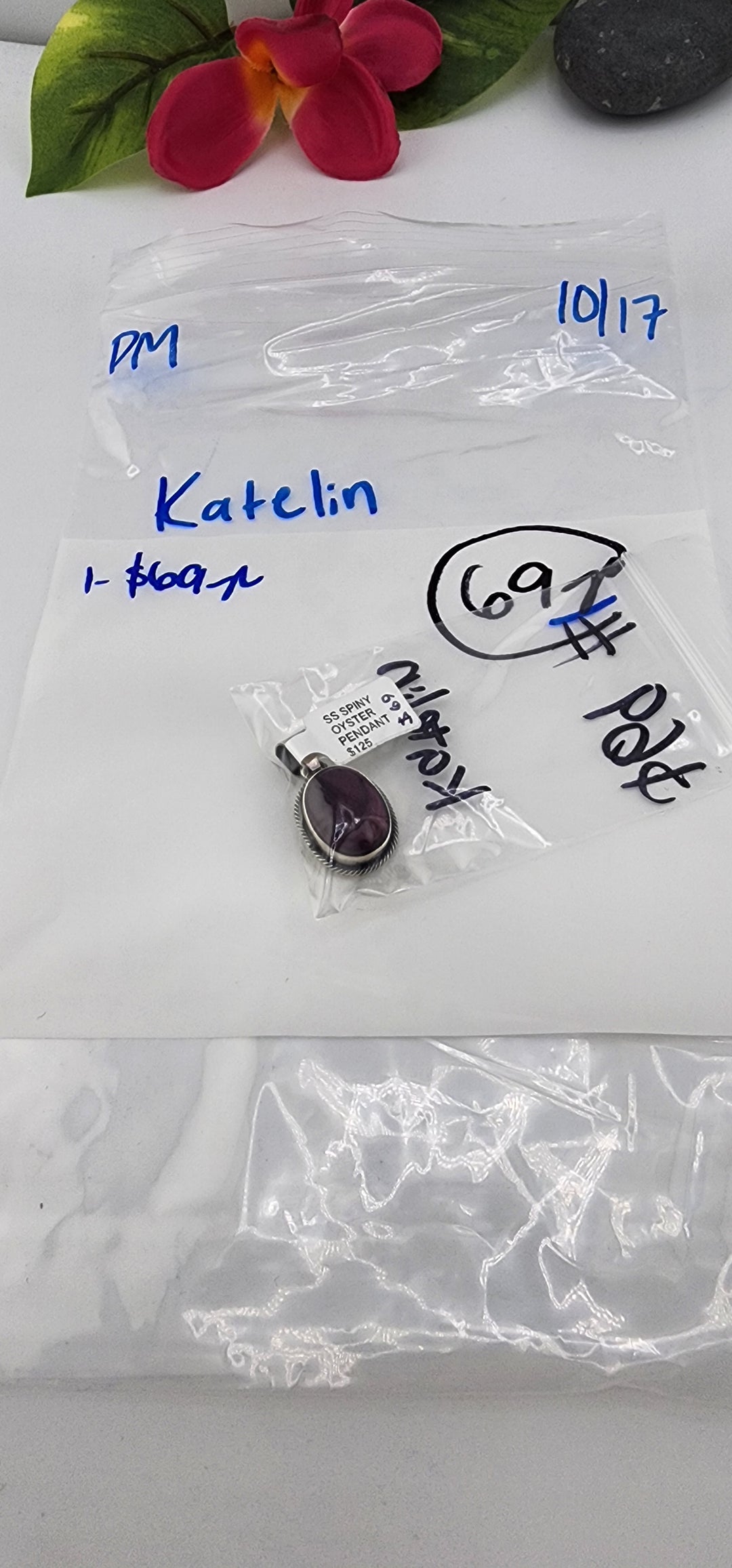 PM SHOW 48HR - RESERVED FOR: Katelin - 10/17/2025 FL tiktok Live Show - 1 Sterling Silver Items