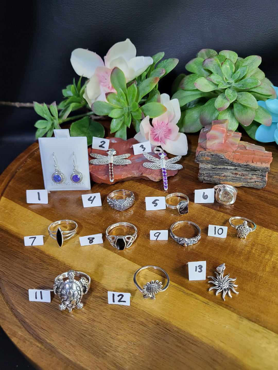 RESERVED FOR: cathymartell8 7/13/24- 13 Sterling Silver Items