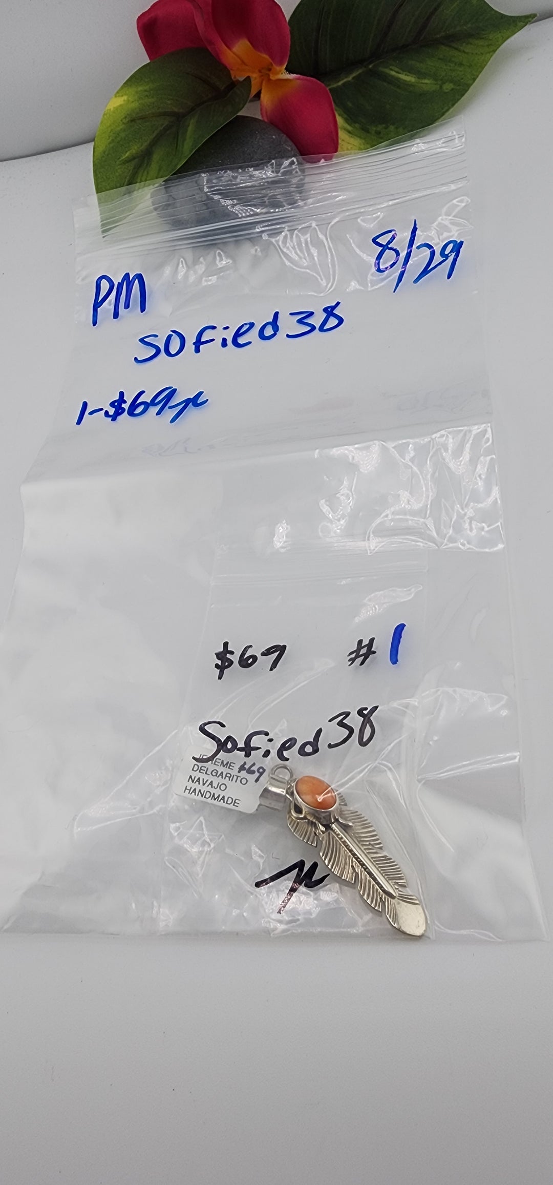 PM SHOW 48HR - RESERVED FOR: sofied38 - 8/29/2025 FL tiktok Live Show - 1 Sterling Silver Items
