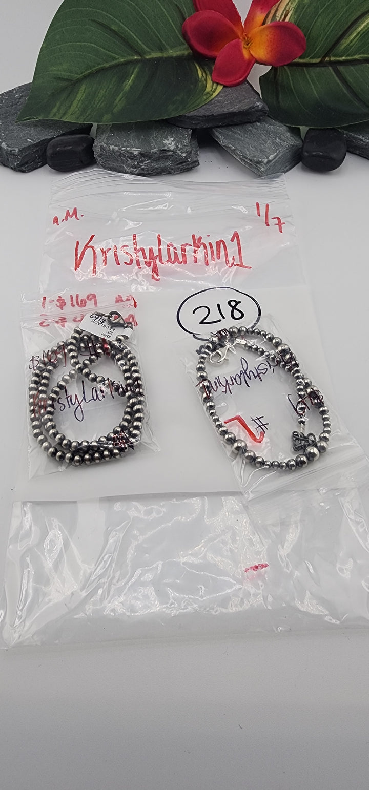 AM SHOW 48HR RESERVED FOR: Kristylarkin1 - 1/7/2026 FL tiktok Live Show - 2 Sterling Silver Items