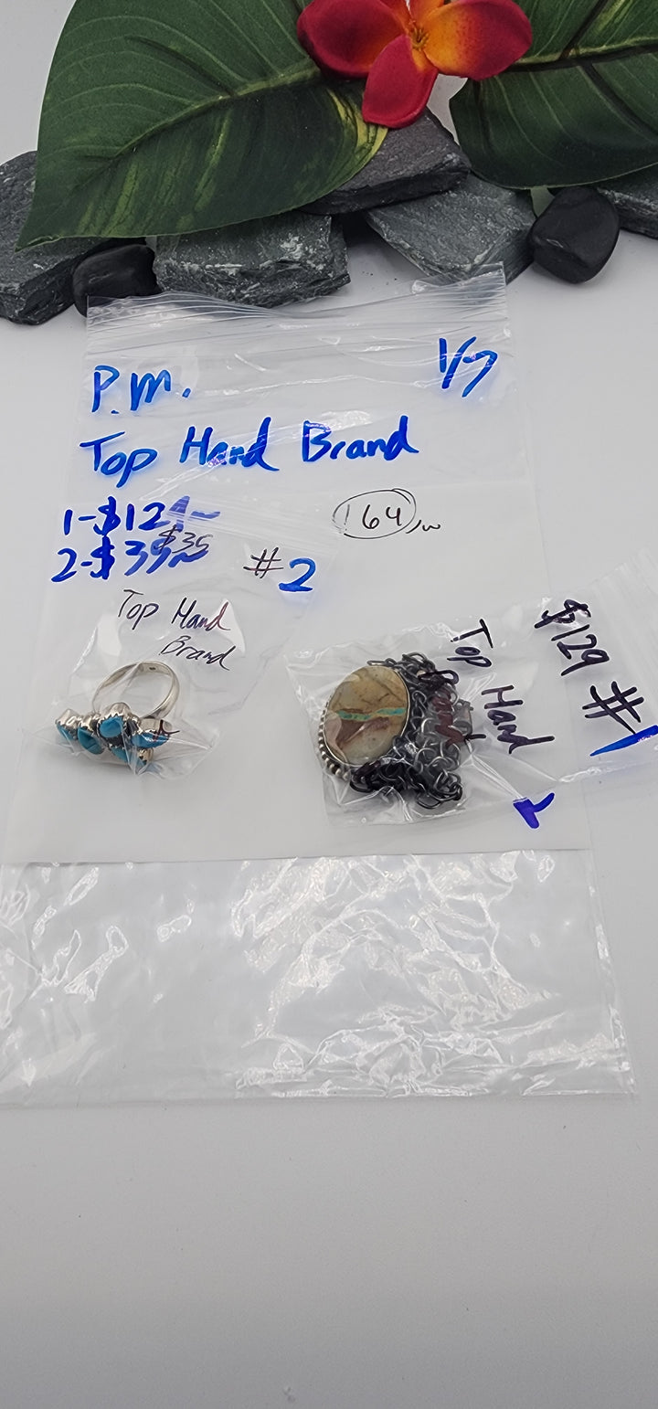 PM SHOW 48HR - RESERVED FOR: Top Hand Brand - 1/7/2026 tiktok Live Show - 2 Sterling Silver Items