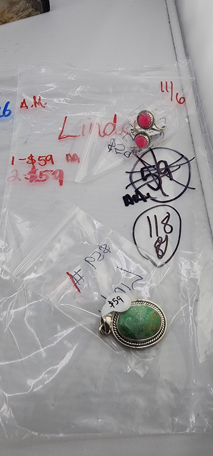 AM SHOW 48HR RESERVED FOR: Lindy - 11/6/2025 FL tiktok Live Show - 2 Sterling Silver Items